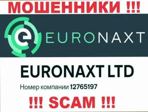 Не работайте совместно с Euro Naxt, регистрационный номер (12765197) не основание вводить денежные средства