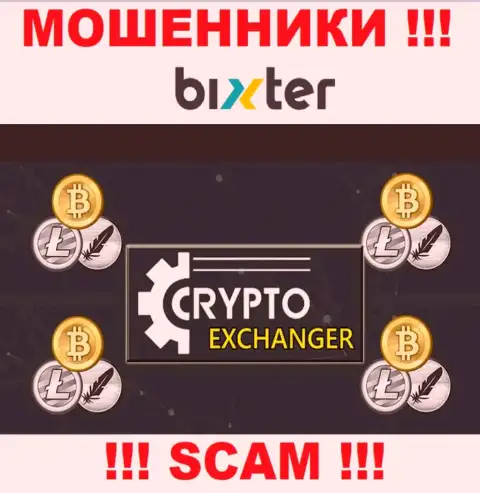 Bixter Org - это бессовестные обманщики, сфера деятельности которых - Криптообменник