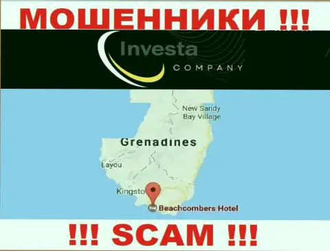 С мошенником Инвеста Лимитед слишком рискованно работать, они зарегистрированы в офшоре: St. Vincent and the Grenadines