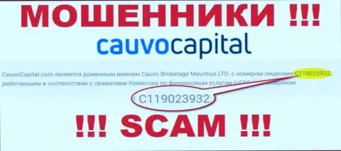Аферисты CauvoCapital профессионально оставляют без средств своих клиентов, хотя и показали свою лицензию на веб-сайте