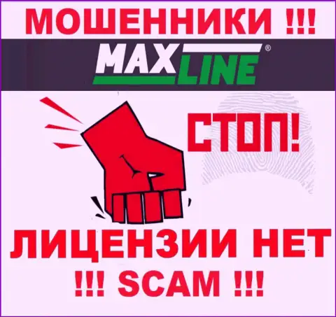 Согласитесь на совместное сотрудничество с компанией Max-Line Net - останетесь без вложенных средств !!! У них нет лицензии на осуществление деятельности