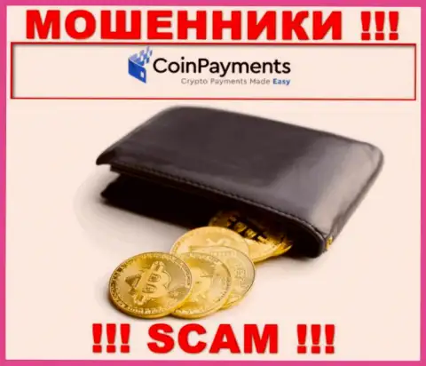 Будьте очень осторожны, сфера работы CoinPayments, Криптовалютный кошелек - это кидалово !!!