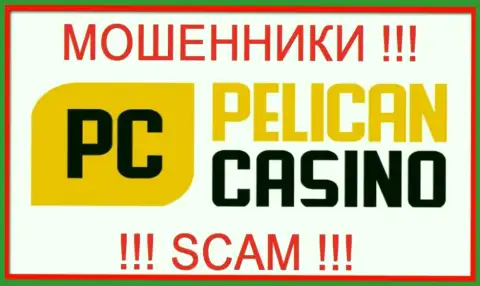 Логотип МОШЕННИКА PelicanCasino Games