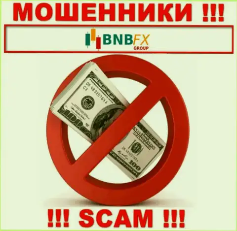 Если ожидаете доход от сотрудничества с дилинговой организацией BNB-FX Com, тогда зря, указанные интернет мошенники ограбят и Вас