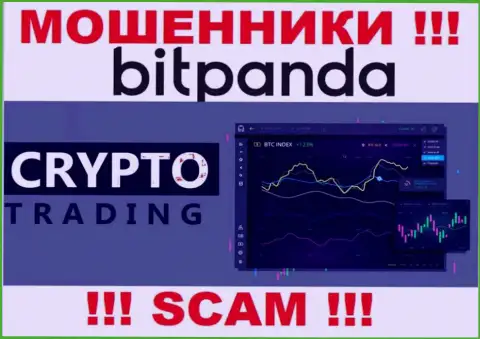 Crypto Trading - именно в указанной области промышляют ушлые internet мошенники Bitpanda GmbH