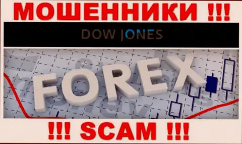 Dow Jones Market говорят своим доверчивым клиентам, что оказывают услуги в сфере Forex