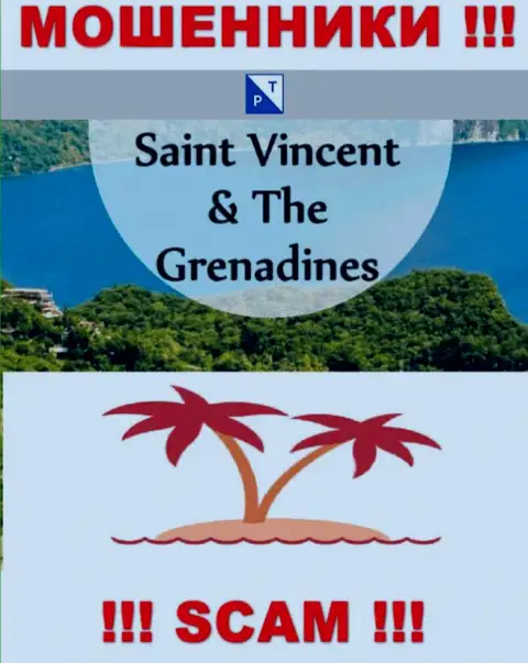 Оффшорные internet-мошенники Plaza Trade прячутся здесь - Saint Vincent and the Grenadines