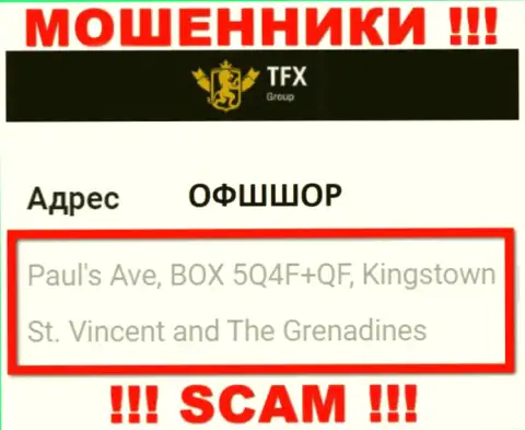 Не работайте совместно с конторой ТФХ Групп - эти internet мошенники отсиживаются в оффшорной зоне по адресу: Paul's Ave, BOX 5Q4F+QF, Kingstown, St. Vincent and The Grenadines