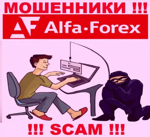 Alfa Forex - это разводняк, Вы не сможете хорошо подзаработать, отправив дополнительно средства