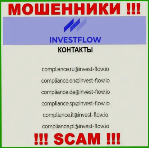 Установить контакт с internet мошенниками ИнвестФлоу можно по этому е-майл (информация взята с их сайта)