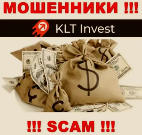 KLT Invest - это ЛОХОТРОН ! Заманивают клиентов, а потом присваивают их вложенные денежные средства