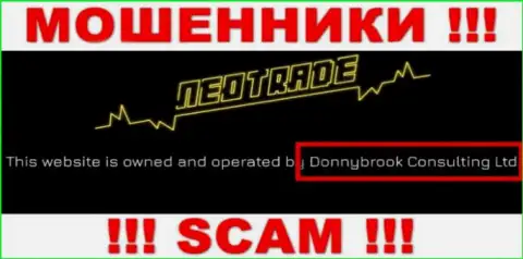 Руководством NeoTrade оказалась контора - Доннибрук Консалтинг Лтд