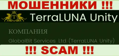Лохотронщики TerraLunaUnity не прячут свое юр. лицо - это GlobalBit Services