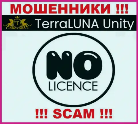 Ни на сайте TerraLunaUnity, ни во всемирной сети Интернет, инфы о лицензии указанной конторы НЕ ПРЕДСТАВЛЕНО