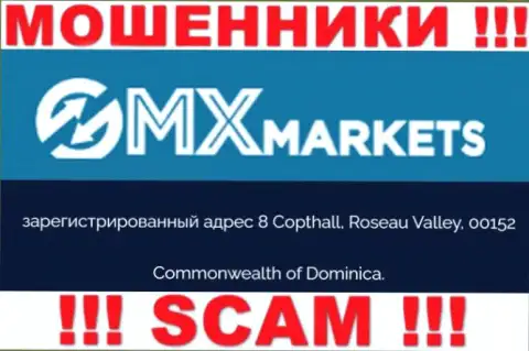 GMXMarkets - это МАХИНАТОРЫGMX MarketsЗарегистрированы в офшоре по адресу 8 Copthall, Roseau Valley, 00152 Commonwealth of Dominica