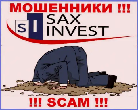 Вы не выведете деньги, отправленные в организацию SaxInvest это интернет-лохотронщики ! У них нет регулятора