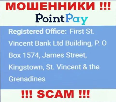 Не взаимодействуйте с конторой Point Pay LLC - можно остаться без вложенных денег, т.к. они пустили корни в офшорной зоне: First St. Vincent Bank Ltd Building, P. O Box 1574, James Street, Kingstown, St. Vincent & the Grenadine