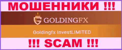 Goldingfx InvestLIMITED владеющее компанией Golding FX