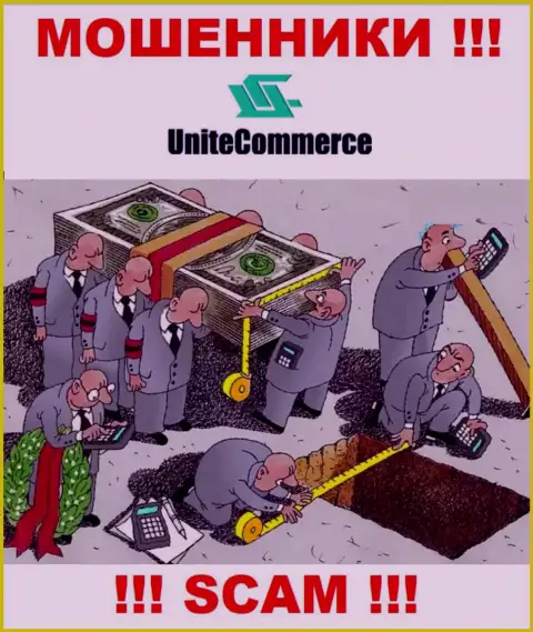 Вы ошибаетесь, если ждете доход от работы с дилинговым центром Unite Commerce - это МОШЕННИКИ !
