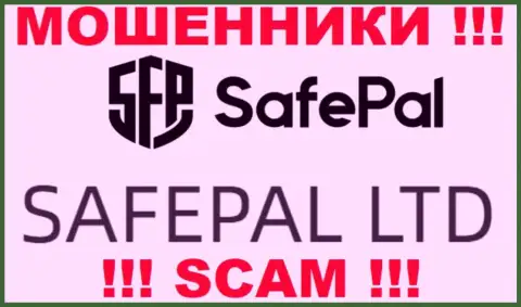 Воры SafePal написали, что именно SAFEPAL LTD управляет их лохотронном