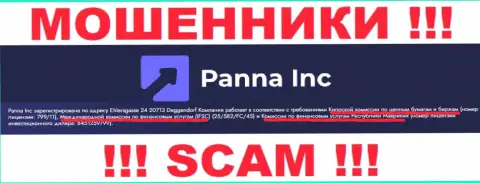 Будьте весьма внимательны, FSC - это дырявый регулирующий орган интернет мошенников Panna Inc