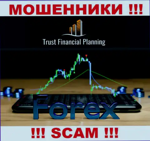 Forex - в этой сфере работают хитрые интернет-лохотронщики Trust Financial Planning