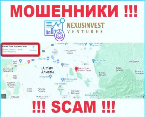 Рискованно доверять финансовые средства Нексус Инвест !!! Указанные internet кидалы представляют фейковый адрес