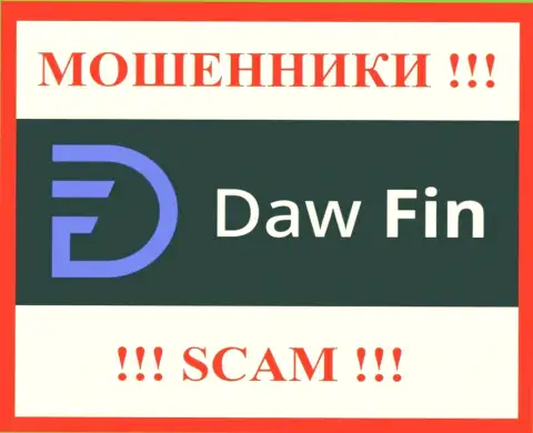 Логотип МОШЕННИКА DawFin Com