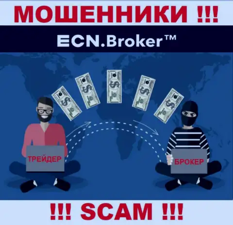 Не взаимодействуйте с брокером ECN Broker - не станьте еще одной жертвой их противозаконных действий